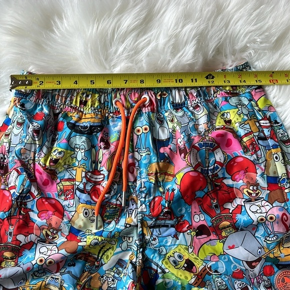 🆕 Opposuits Nickelodeon SpongeBob Frenzy Swim Short Men’s Size Small - Picture 12 of 14